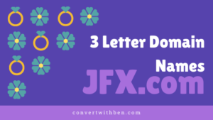 3 Letter Domain Names - JFX.com