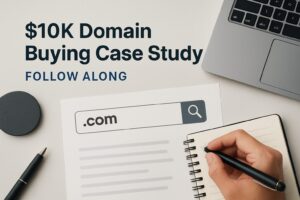 $10K Domain Buying Case Study - Follow Along