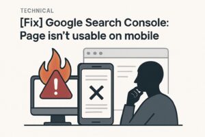 [Fix] Google Search Console: Page isn't usable on mobile