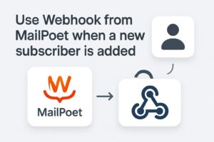 Use Webhook from Mailpoet when a new subscriber is added